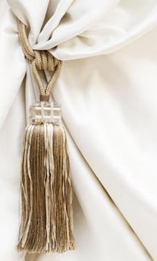 Ткань Exterio Ribbon Tieback Mushroom