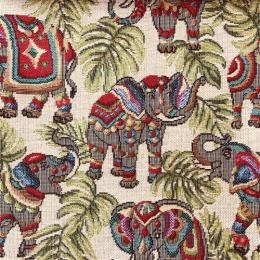 Ткань Galleria Arben Tapiz New Elephants Beige