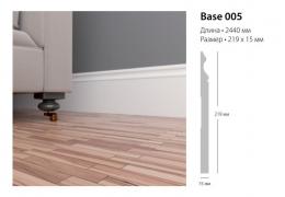 Base-005 Плинтус Ultrawood 2440x15x219 мм