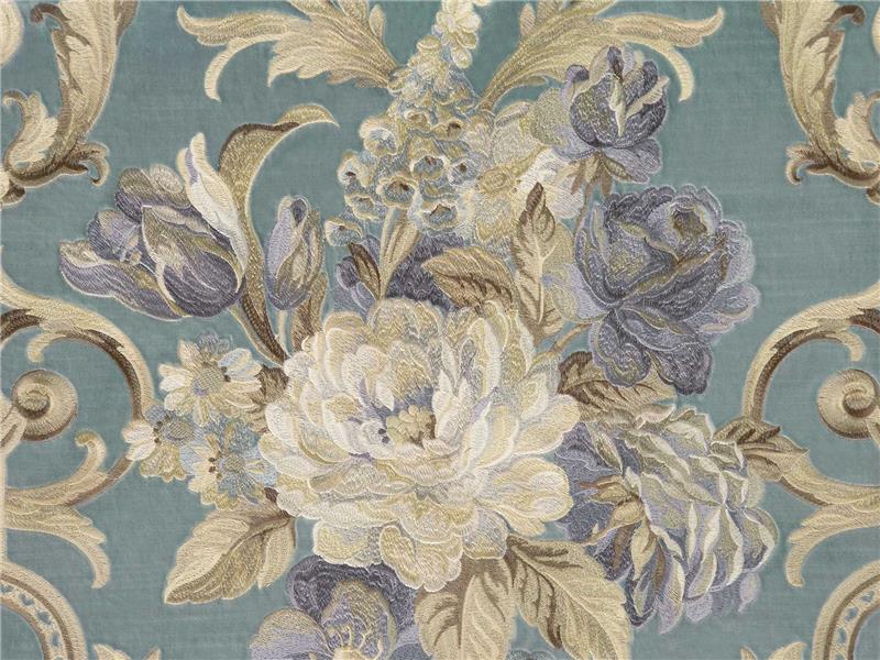 Ткань Espocada 214/73 Fontainebleau/Light-Blue