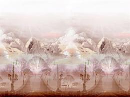 Ткань Espocada 204/21 Misterious Bridge/Beige