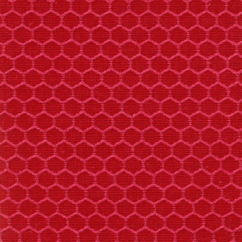 Ткань Casablanca Groove Hive 380 Red