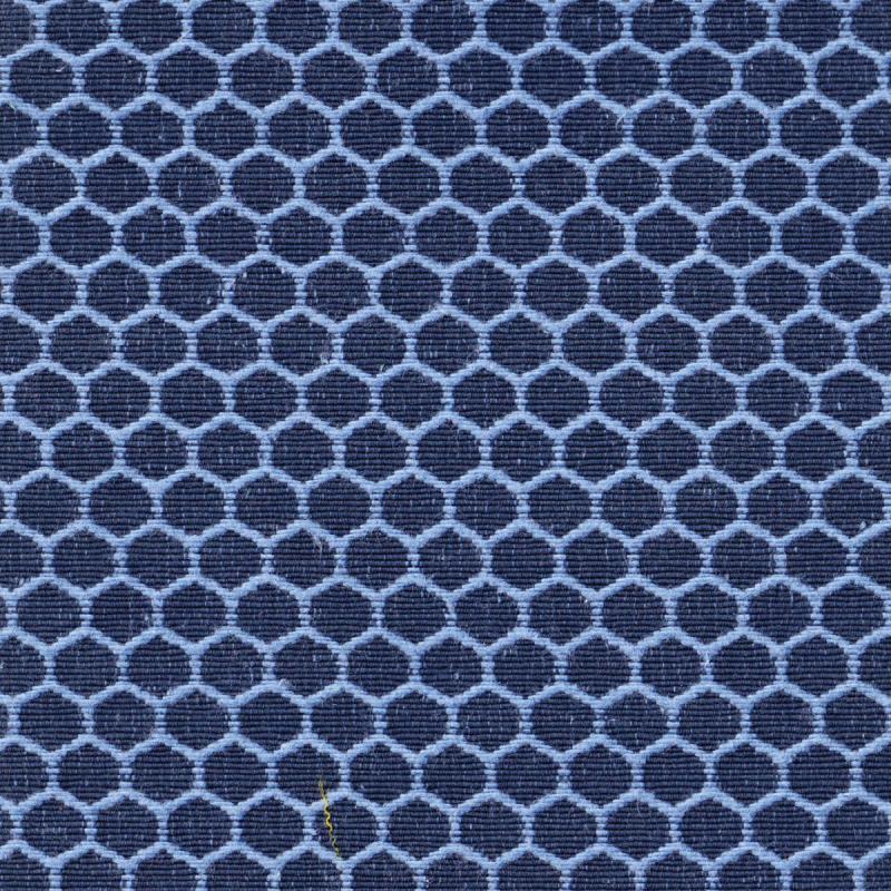Ткань Casablanca Groove Hive 6292 Blue Indigo