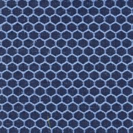 Ткань Casablanca Groove Hive 6292 Blue Indigo