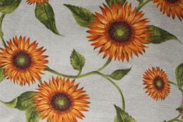 Ткань Casablanca Girasoles Fondo Cuya