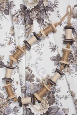 Ткань Casablanca Подхват Woodline Bobbins