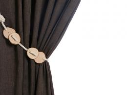 Ткань Casablanca Подхват Woodline Buttons 2