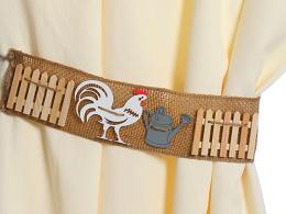 Ткань Casablanca Подхват Woodline Rooster